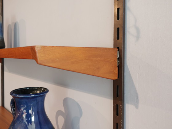 Image 1 of Vintage wandsysteem| Kai Kristiansen | Modulair | Teak