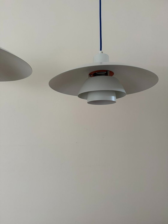 Image 1 of Set vintage di 2 lampade Louis Poulsen PH4/3 - Poul Henningsen - PH4