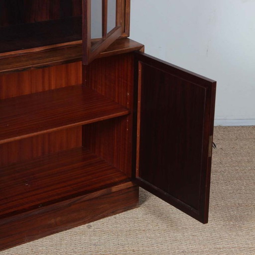Vitrina/librería de palisandro de Lyby Mobler, 1960