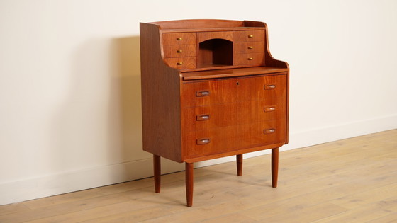 Image 1 of Vintage Secretaire | Deens | Teak | Met Spiegel