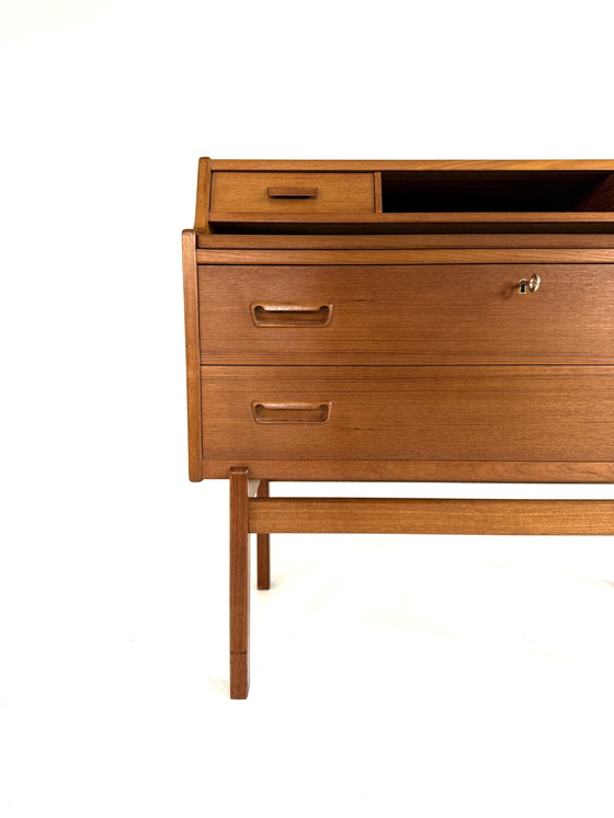 Image 1 of Vintage teak secretary desk, Arne Wahl Iversen '60