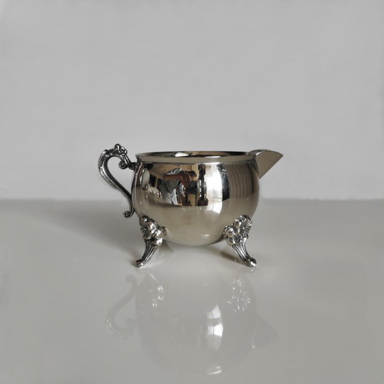 Image 1 of SET DA CAFFÈ ARGENTATO