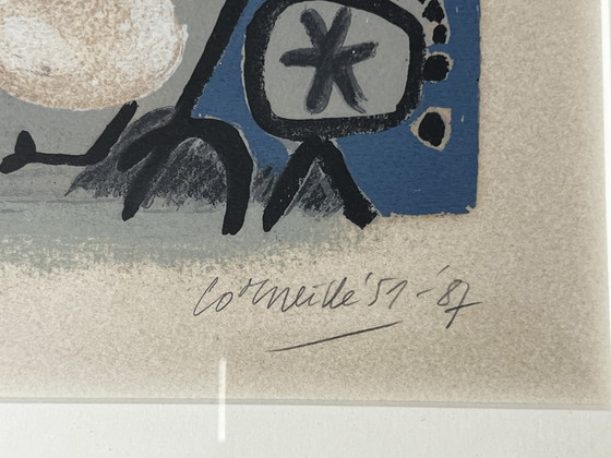 Image 1 of CORNEILLE (1922-2010) Abril en París 2(1987) serigrafía