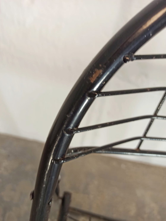 3 X Vintage Niels Gammelgaard Voor IKEA Aland Klapstoelen – Metal (photo 12 of 15)