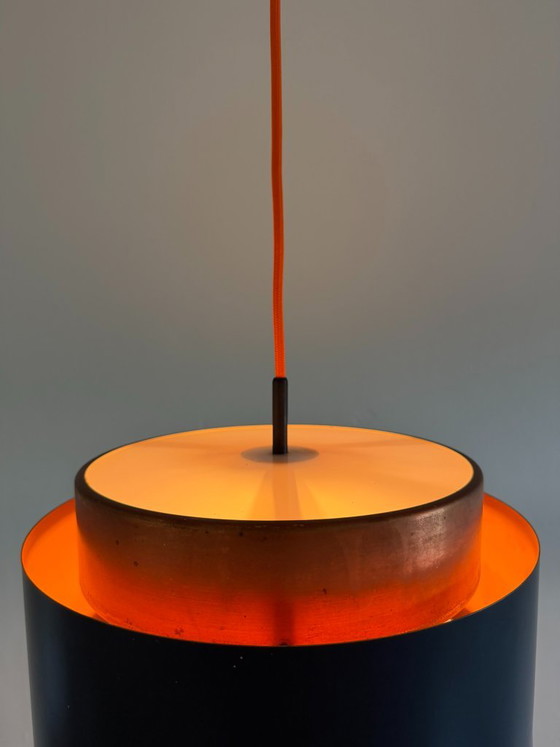 Lampada a sospensione vintage Fog & Morup Saturn - Jo Hammerborg - Lampada danese, Fog & Mørup (foto 5 di 13)