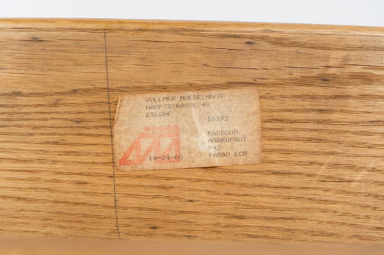 Image 1 of Poltrona brutalista in rovere massello di Dittmann & Co. per AWA