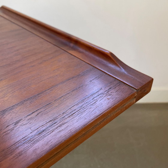 Image 1 of Scandinavian Design Teak Bar Cart, Trolley, Side Table, 1960s