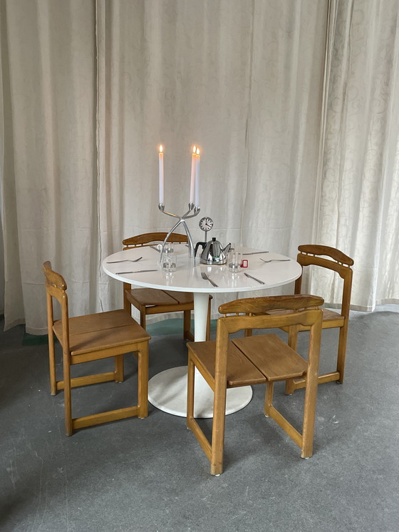 Image 1 of 4x Mid Century Modern Esszimmerstühle