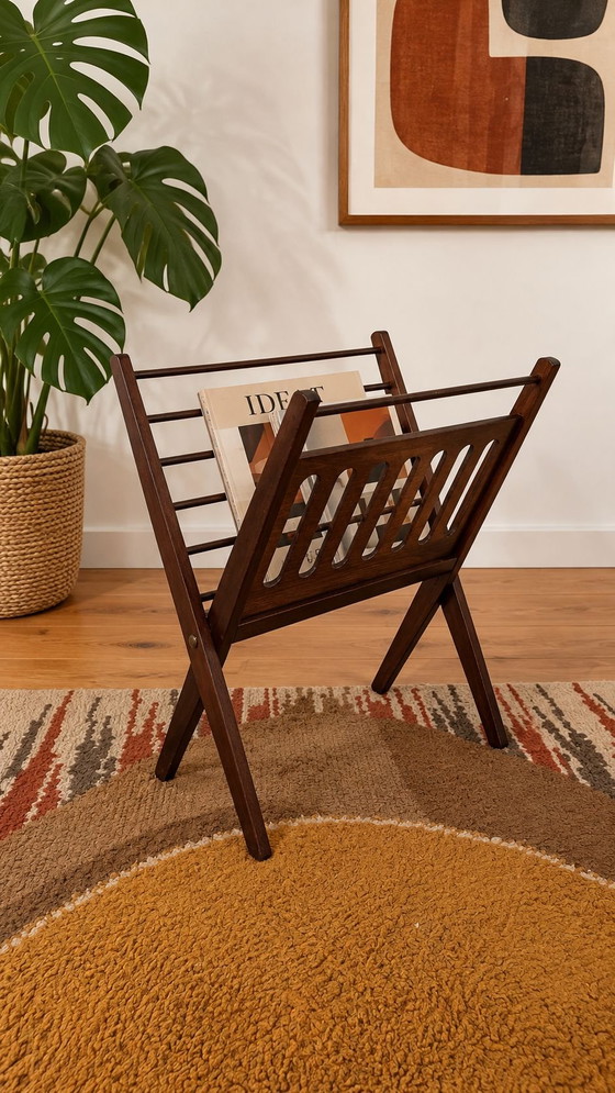 CEES BRAAKMAN Magazine rack for Pastoe, vintage – Wood (photo 2 of 5)