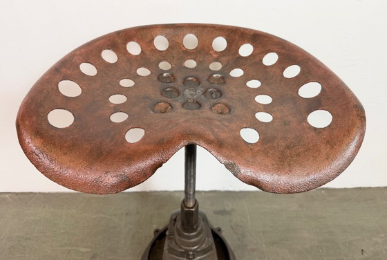 Image 1 of Vintage Industrial Swivel Chair, 1950s