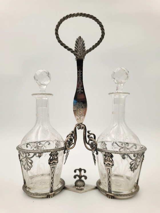 Image 1 of Cabaret Empire 18ème argent massif - Nicolas-Richard Masson orfèvre à Paris