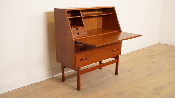 Image 1 of Vintage secretaire | Arne Wahl Iversen | Teak | 95 cm