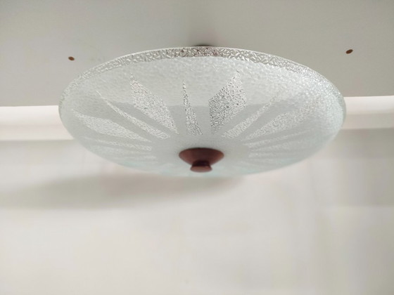 Image 1 of Vintage 50s-60s Scandinavian Ceiling Lamp (Scale Lamp)