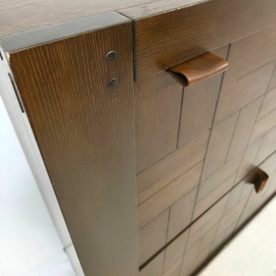 Image 1 of Brutalist cabinet / bar cabinet Frans Defour 70's design