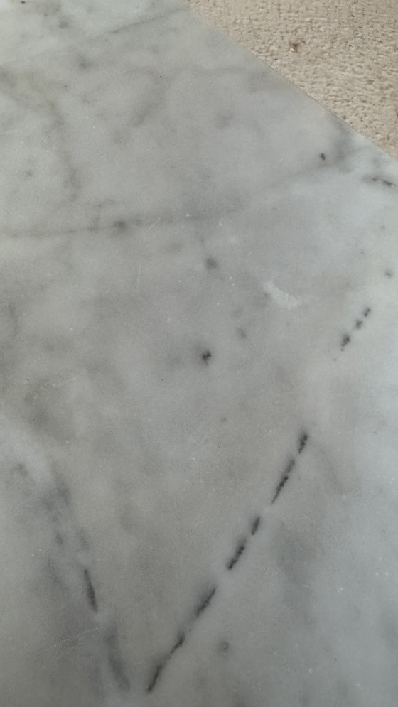 Image 1 of Tavolo da pranzo ottagonale in marmo