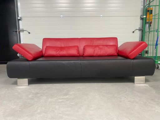 Schönes Montel Design Sofa Leder