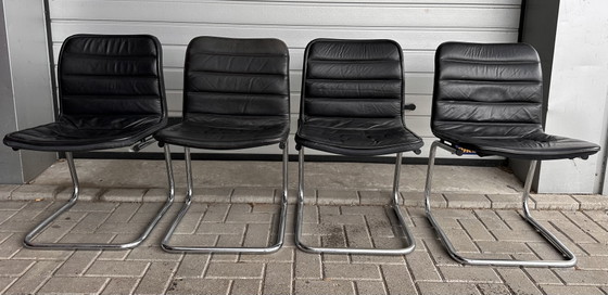 Image 1 of 4x Dux Poll International design stoelen