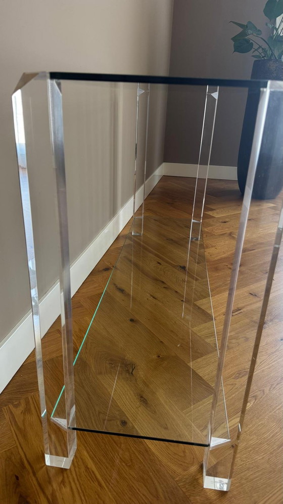 Mesa auxiliar Raventos – Mesa para plantas, Glass, Plexiglass (photo 2 of 5)
