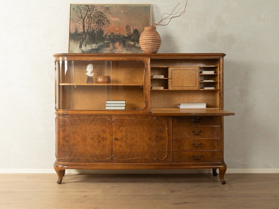 Vitrinekast uit de jaren 1950 – Vitrinekasten, Glass, Wood (photo 6 of 13)