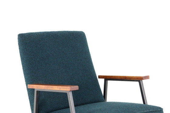 Image 1 of Fauteuil Gispen 'Genie' vintage nouvellement rembourré