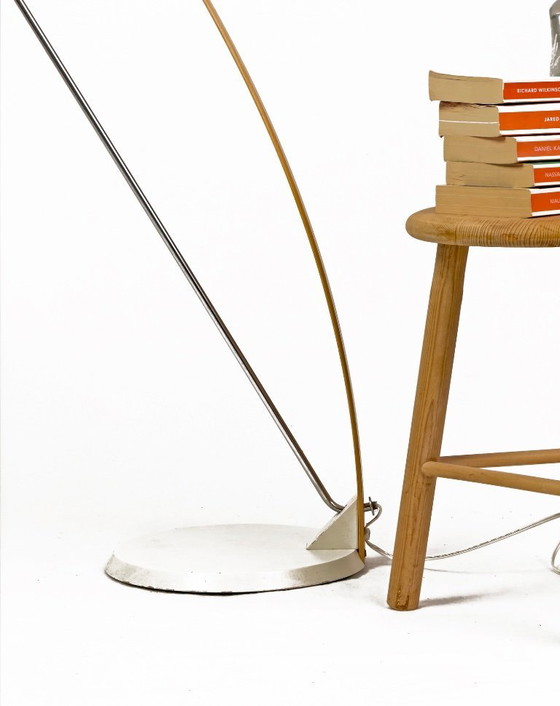 Image 1 of Lampada da terra vintage in legno curvato Ikea "Prolog", disegnata da Tord Björklund - Svezia, anni '80