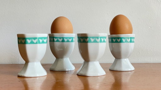 Portauova in ceramica vintage
