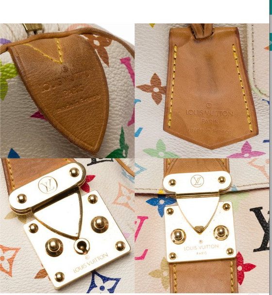 Image 1 of Sac LOUIS VUITTON Speedy en Toile Blanc - 103457