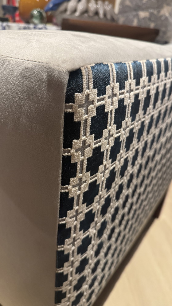 Image 1 of Fauteuil d'appoint avec coussin décoratif