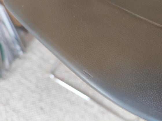 Image 1 of Silla de comedor, madera cromada, Flötotto, década de 1970.