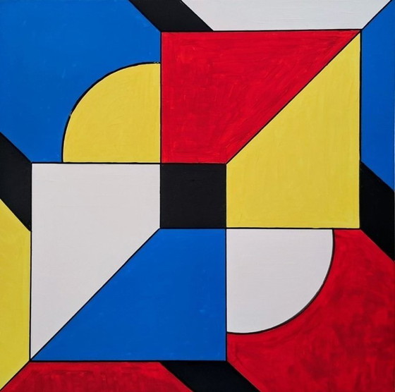Image 1 of Enzo SAN MARCO - War Plane Mondrian