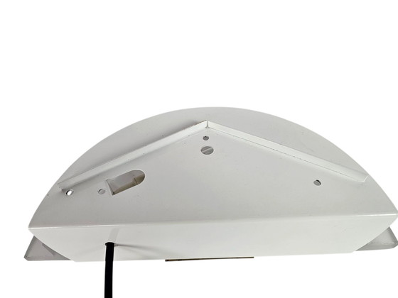 Image 1 of Happy Light - 'Fan' - lampada da parete - vetro pressato - metallo - anni '90