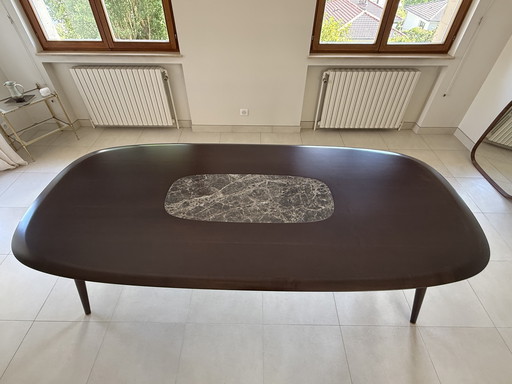 Roche Bobois - 1 Winch collection dining table + 4 Flynn chairs