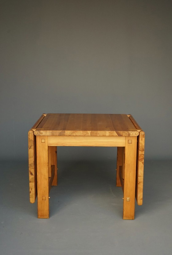 Image 1 of Set da pranzo in pino di Edwin Helseth per Stange Bruk, anni '60
