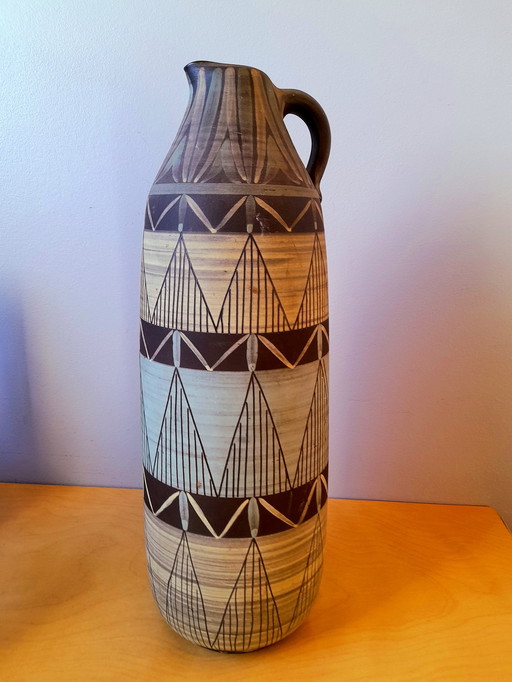1960s ceramic pitcher