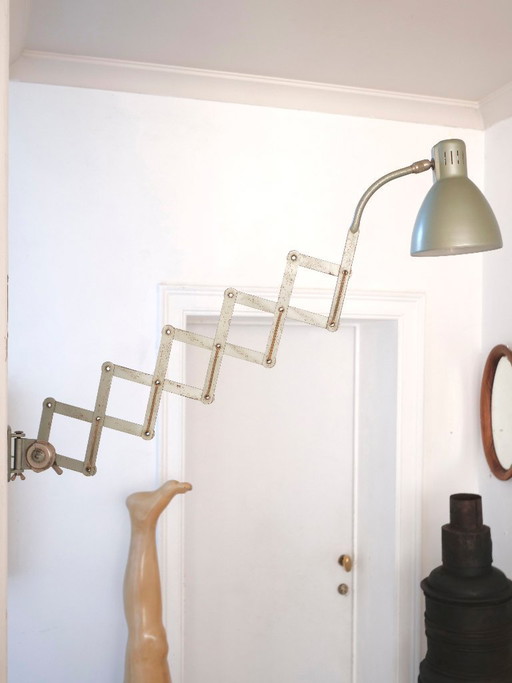 Bauhaus lamp vintage scissors