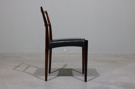 Image 1 of Esszimmerstühle aus Palisanderholz von H.W.Klein für Bramin, 6er-Set