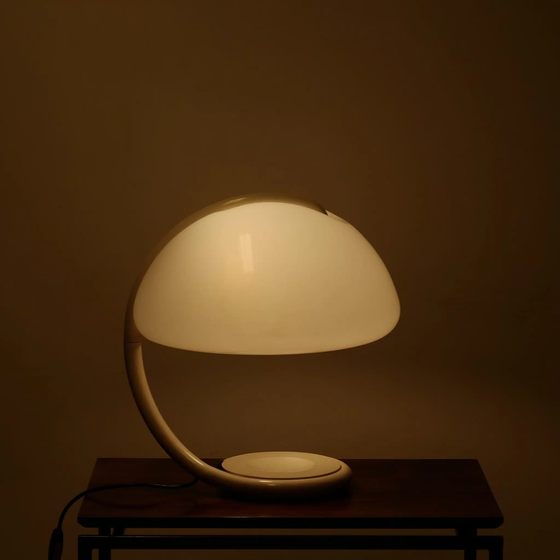 Image 1 of Serpente table lamp by Elio Martinelli Luce.