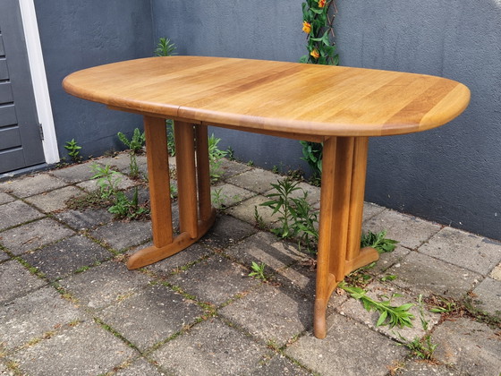 Image 1 of Danish extendable teak dining table 240cm