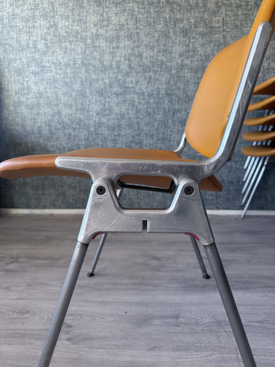 Image 1 of 6 sedie DSC106 di Giancarlo Piretti per Castelli, anni '60