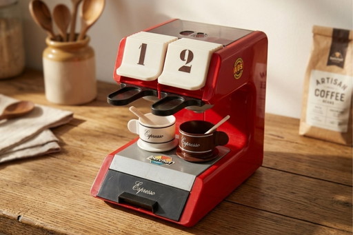Machine à café jouet Berchet « Espresso Automatique » avec boîte