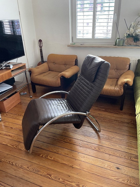 Image 1 of Poltrona lounge di design scandinavo