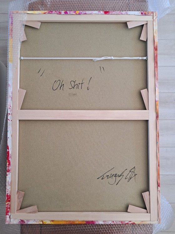GONGAS - O Shit - Artist's Painting – Paintings & Drawings, Canvas (photo 14 of 17)