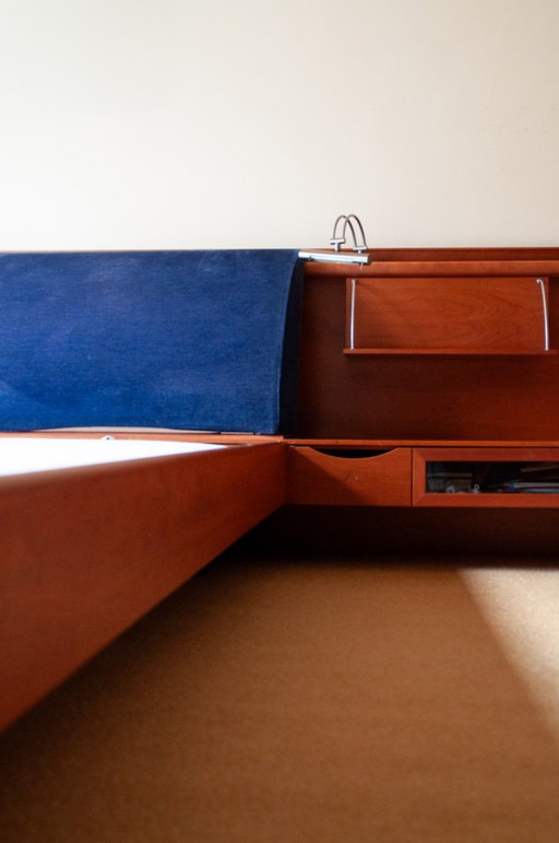 Poliform Morgante - Ensemble Bettrahmen - Schlafzimmer-Set - Walnussholz