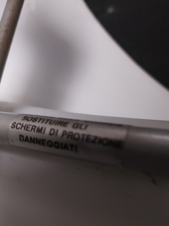 Image 1 of 1x Lámpara de techo Foscarini Ricerca años 80 pantalla de cristal de Murano