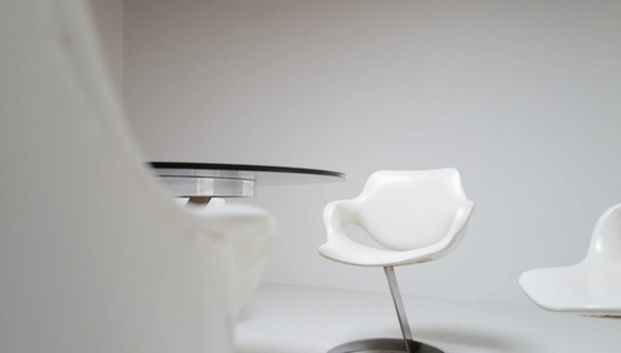 Euro International Steel Dining set, Belgium, 1970s – Metal (photo 2 of 9)