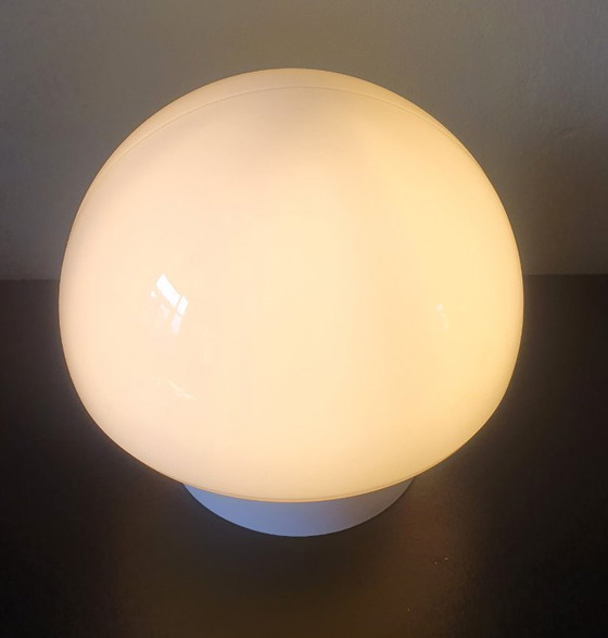 Image 1 of Vintage mushroom / champignon plafondlamp, Bauhaus stijl