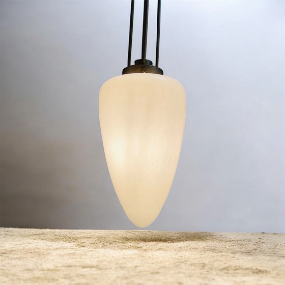 Image 1 of Lampada a sospensione Art Déco di metà secolo in stile scandinavo