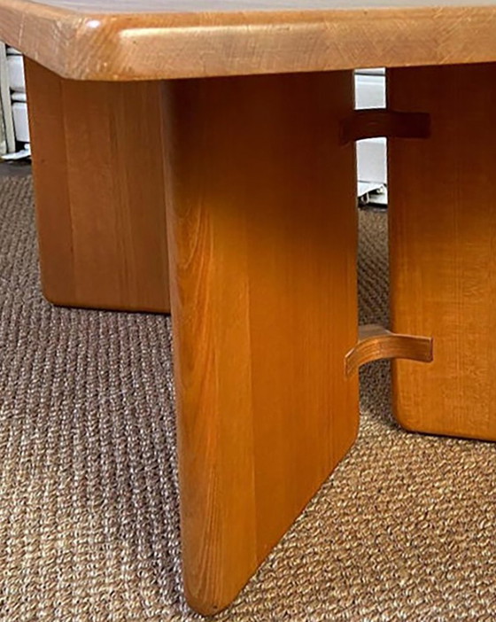 Image 1 of Søren Nissen y Ebbe Gehl para Maison Selz, haya maciza y olmo, 1980