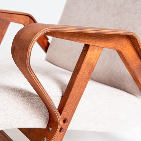 Image 1 of Sillones Frantisek Jirak con otomana para Tatra Nabytok, década de 1960