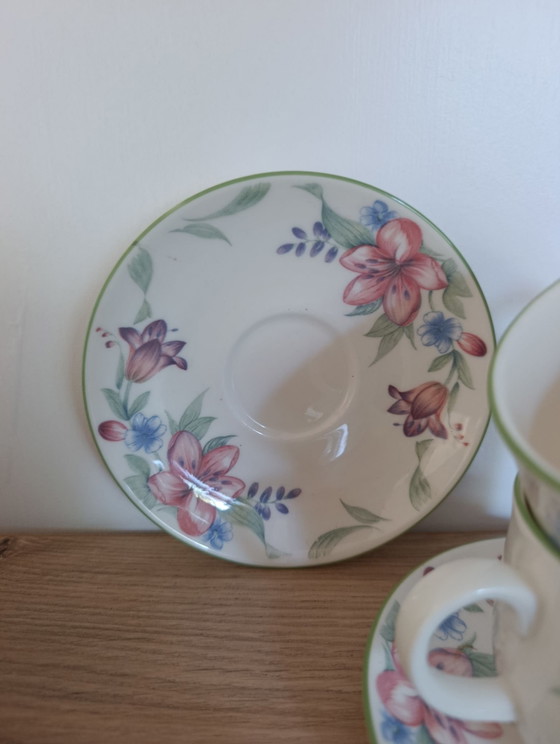 Duo Royal Doulton tea/coffee cups flowers Carmel model – Crockery, Porcelain (photo 5 of 8)